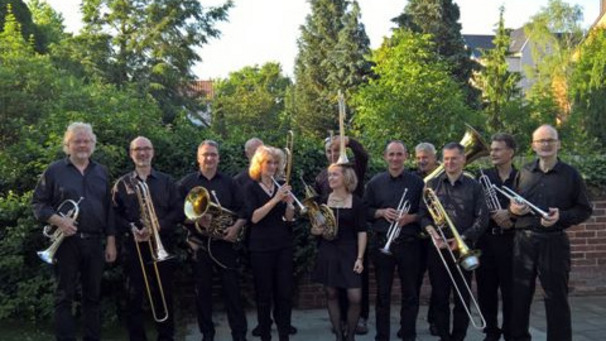 Das BIld ziegt das Bremer Blechbläserensemble